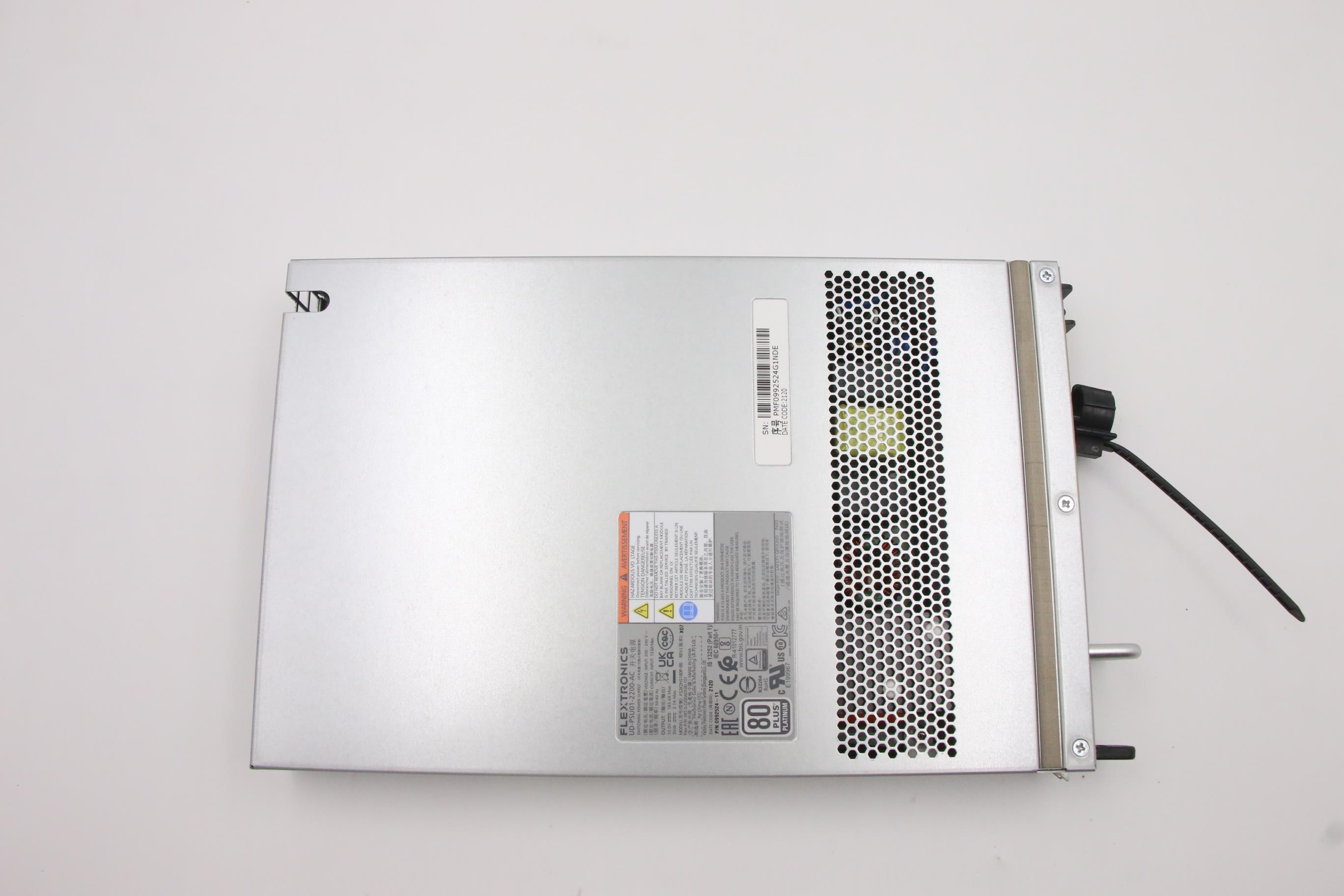 Блок питания Lenovo Power Supply, 2.2KW 220V, AC , HS with BIS update (01PG682)