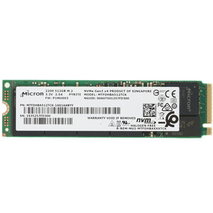 SSD накопитель Micron M.2, SATA, 256 Гб, MTFDDAV256MAY