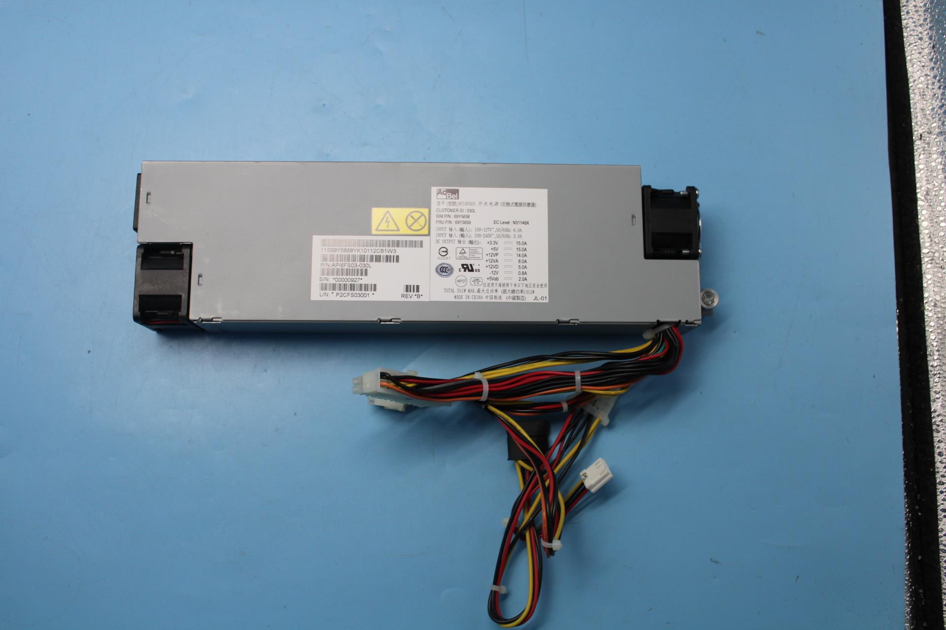 Блок питания Lenovo FRU - 351W (69Y5859)