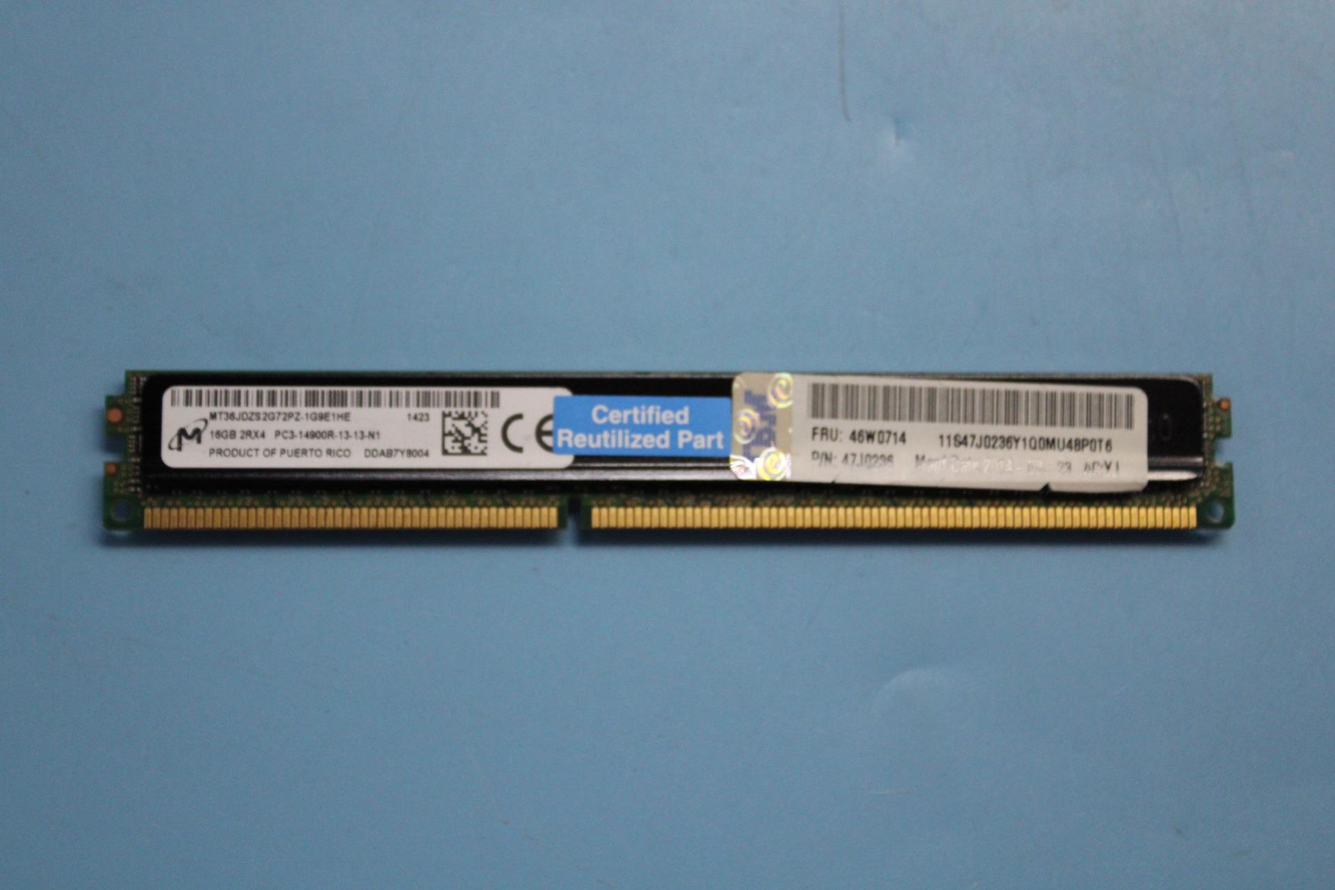 Оперативная память Lenovo IV16GV151866 (46W0714) 16GB
