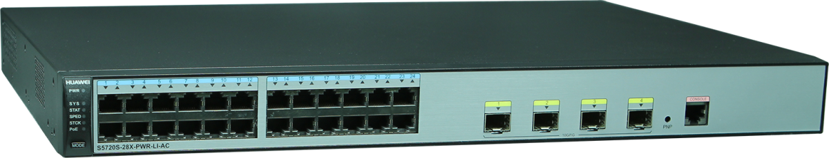 Коммутатор Huawei S5720S S5720S-28X-PWR-LI-AC