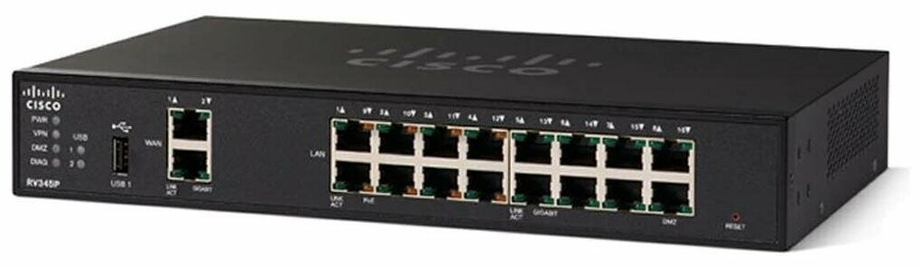 Маршрутизатор Cisco RV345P-K8