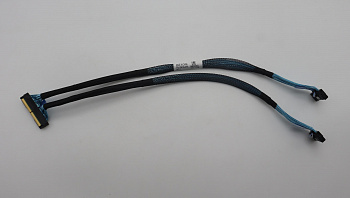 Кабель Lenovo Cable, Internal, x16 MCIO 148p ST to 2 x8 MCIO 74p ST 32 AWG L=390, 390 mm (03LA181)