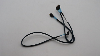 Кабель Lenovo Cable, Internal,PCIE Gen4 cable, SLx8 - 2*SLx4, Riser2 to Front/Rear BP, 650/390mm (03KM807)