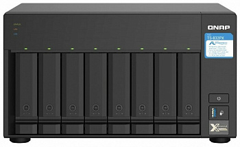 Сетевое хранилище (NAS) QNAP (TS-832PX-4G)