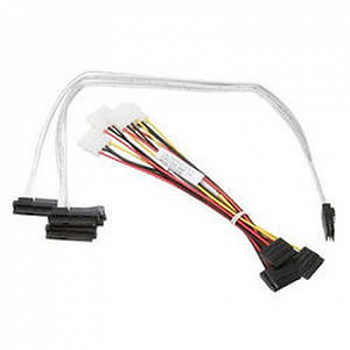 Кабель Adaptec ACK-I-mSAS*4-to-4SATA*1-SB-1M SAS