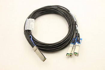 Кабель Lenovo 5m 100G QSFP28 to 4x25G SFP28 Breakout DAC Cable (01GV914)