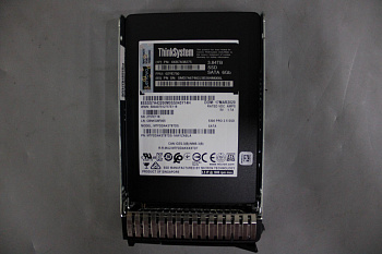 SSD накопитель Lenovo ThinkSystem 2.5" Multi Vendor 3.84TB Entry SATA 6Gb Hot Swap SSD (02YE750)