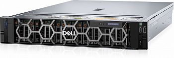 Dell PowerEdge R7625 24B (up to 24x2.5",Riser Config 2,6x8 FH+2x16 LP), 2*AMD EPYC 9354 (3.25GHz,32C,256M,280W), 2x16GB RDIMM 4800MT/s, Front PERC H755 RL, 2*960GB SSD SATA Mix Use, 1.92TB Enterprise NVMe RI AG Drive U.2, Broadcom 57504 Quad Port 10/25GbE
