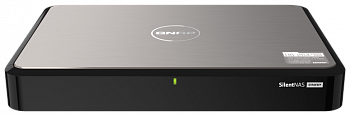 Сетевое хранилище QNAP HS-264-8G черный/серый