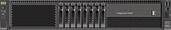 Сервер xFusion FusionServer 2288H V7, 8 дисков