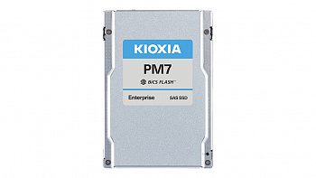SSD накопитель 1920GB SSD KIOXIA Enterprise Read Intensive SAS 24G (SAS-4, 22.5Gbit/s), 2,5" 15mm (SFF) PM7-R, R4200/W3400MB/s, IOPS(R4K) 720K/155K, MTTF 2.5M, TLC ( an. MZILG1T9HCJR-00A07 )