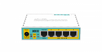 Маршрутизатор Mikrotik hEX PoE lite