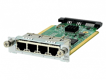 Модуль HPE MSR 4-port Gig-T Switch SIC Module (JG739A)