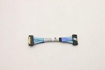 Кабель Lenovo Cable, internal,Riser 16X+16X Cable MCIO8X(2x) 120mm (32AWG) (02YF805)