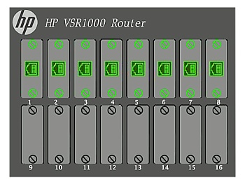 Маршрутизатор виртуальных служб серии HPE FlexNetwork VSR1000 JG813AAE
