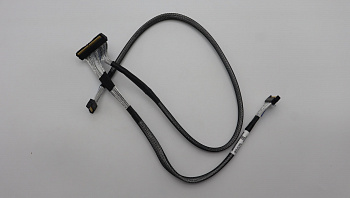 Кабель Lenovo Cable, Internal, x16 MCIO 148p ST to 2 x8 MCIO 74p ST 30 AWG L=400, 680 mm (03LA182)