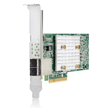 RAID-контроллер HPE Smart Array E208e-p SR Gen10 (8 External Lanes/No Cache) 12G SAS PCIe Plug-in Controller (804398-B21)