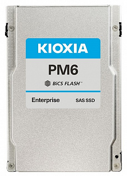 SSD накопитель Kioxia 7.68Tb SAS PM6-R KPM61RUG7T68