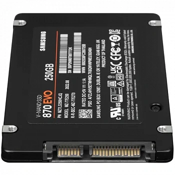 SSD накопитель Samsung 870 EVO SATA 2.5" 250GB MZ-77E250BW
