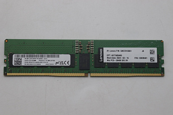 Оперативная память Micron 32G MTC20F2085S1RC48BA1 2RX8 DDR5-4800 16Gbit RDIMM Y32A (03KM461)