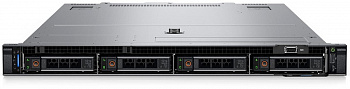 Сервер Dell PowerEdge R450 (up to 8x2.5″ SAS/SATA) rack 1U / iDRAC9 Enterprise/ Rails / Bezel / 3Y WR / 2 x Intel Xeon Silver 4309Y 8C 105W 2.8GHz / 2 x 16GB ECC RDIMM 3200МHz / 2 x 480GB SSD SAS Mix Use