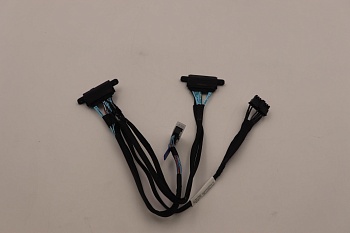 Кабель Lenovo Cable, internal, NVMe Cable for 2*7mmNVMe  (MCIO8X+Micro-Hi2x8 to NVMe*2) Signal: 260mm/620mm Power: 325mm/360mm (02YF795)