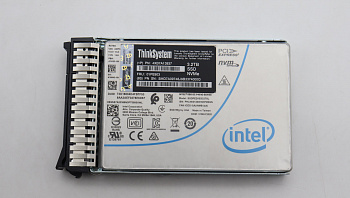 SSD накопитель ThinkSystem U.2 Intel P4610 3.2TB Mainstream NVMe PCIe3.0 Hot Swap SSD (01PE903)
