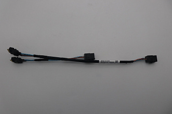 Кабель Lenovo Cable, Internal, SR250V3, CFF RAID x4 slimSAS to BP mini-SAS HD, 240/120mm (03LA936)