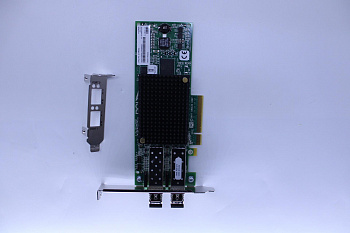 Сетевая карта Lenovo Emulex LPe12002-M8-L PCIe 8Gb 2-port SFP+ Fibre Channel Adapter (01KR602)