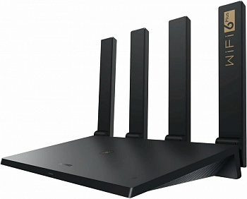 Wi-Fi роутер Huawei AX3 Pro WS7206-20 (WiFi AX3 Pro), AX3000, черный [53039947]