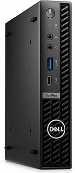 Мини ПК Dell OptiPlex Micro Form Factor Plus / 1 x i5-13500T / 1 x 16Gb DDR4 / 1 x 256Gb NVMe SSD M.2 / 1 x Intel Wi-Fi 6E AX211, 2x2, 802.11ax / Bluetooth / 1 x Windows 11 Pro /1 x MS Office