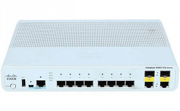 Коммутатор Cisco Catalyst 2960-C 2960CPD-8TT-L
