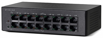 Коммутатор Cisco SF110D-16HP
