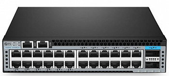 Коммутатор FS S5850C-24XMG2C, 24 порта 10GBase-T/Multi-Gigabit, 2 порта QSFP28 100 Гбит/с