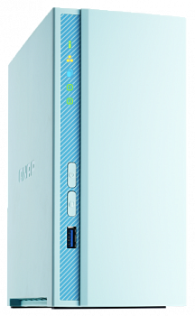 Сетевое хранилище QNAP D2 (Rev. B) светло-голубой