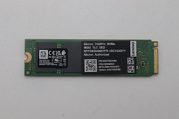 SSD накопитель Micron 7450PRO 960G MTFDKBA960TFR-1BC15ABYY M.2 NVMe SSD CSP (03KM353)