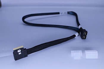 Кабель Lenovo SAS Cable : RAID Card to HDD BP (MiniSAS x8 to 2x Simline x4),860mm (02JJ701)