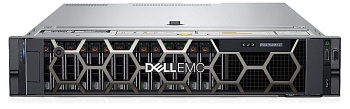 Dell PowerEdge R550 8B ST1 (8x3.5", 3*PCIx16 LP HL+1*PCIx8(x4 link) LP HL) no ( CPU, Mem, HDDs, Contr.( front), PSU, OCP) iDRAC9 Enterprise 15G, PERC H755, TPM 2.0 V3, Rails, Bezel