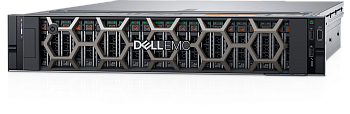 Сервер Dell PowerEdge R740XD (up to 24 x 2.5″ HDD/SSD) rack 2U, 1 x Intel Xeon Gold 5220R, 8 x 128Gb PC4-25600(3200MHz) DDR4 ECC Load Reduced DIMM, 8 x 2.4TB 10k SAS 12Gbps HS HDD 2.5″, 4 x 1.92TB SSD SATA Read Intensive