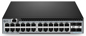 Коммутатор FS S3400C-24MG4S, 24 порта Multi-Gigabit, 4 порта 10Gb SFP+