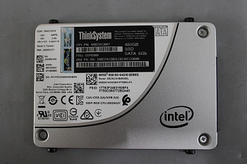SSD накопитель Lenovo ThinkSystem SD650 2.5" S4510 480GB Read Intensive SATA 6Gb HS SSD (01PE989)