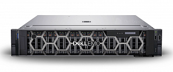 Сервер Dell PowerEdge R750 (up to 12x3.5″ SAS/SATA) rack 2U / iDRAC9 Enterprise/ Rails / Bezel / 3Y WR / 2 x Intel Xeon Gold 6354 18C 205W 3.0GHz / 16 x 64GB RDIMM, 3200MT/s, Dual Rank, 16Gb / 1 x 480GB SSD SATA Mix Use 6Gbps 2.5" in 3.5" Carrier / 1 x PE