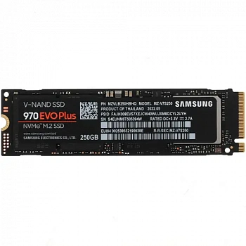 SSD накопитель Samsung 970 EVO Plus 250GB NVMе M.2 MZ-V7S250BW
