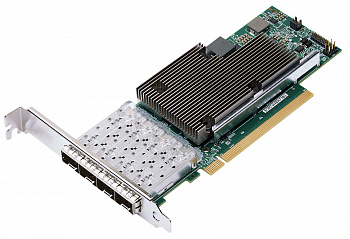 Сетевая карта Broadcom 57454 Quad-Port 10Gb Base-T PCIe Low Profile Network Adapter - kit