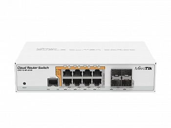Коммутатор Mikrotik CRS112-8P-4S-IN