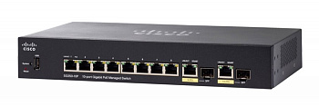 Коммутатор Cisco 350 Series SG350-10P