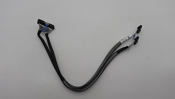 Кабель Lenovo Cable, Internal, x16 MCIO 148p ST to 2 x8 MCIO 74p ST 30 AWG L=460, 420 mm (03LA185)